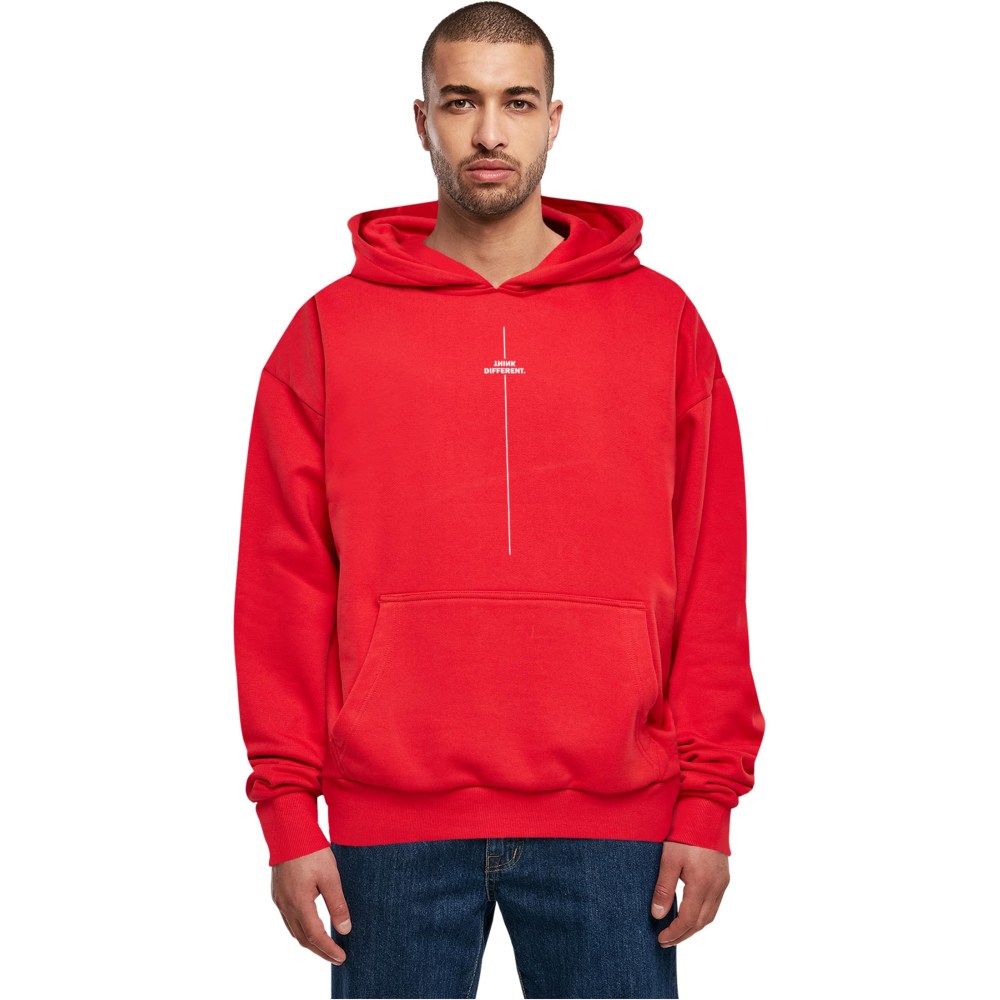 Merchcode - Think Different Ultra Heavy Sweat à capuche - Rouge